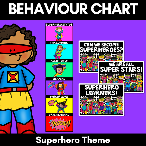 18 Colourful Superhero Classroom Theme Ideas & Decorations