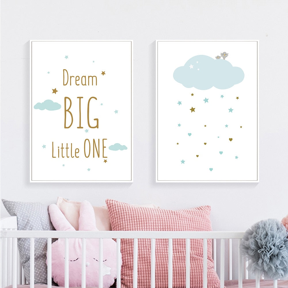 Hot Air Balloon Canvas Nursery Art-image-5