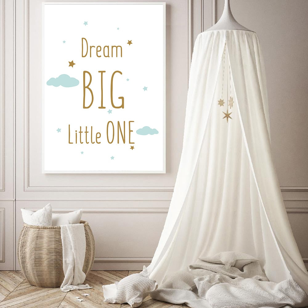 Hot Air Balloon Canvas Nursery Art