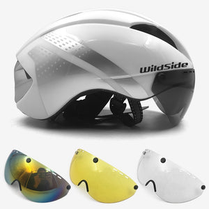 mtb helmet with visor