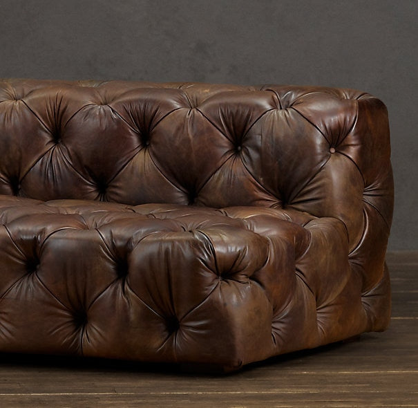 Royal Italian leather sofa