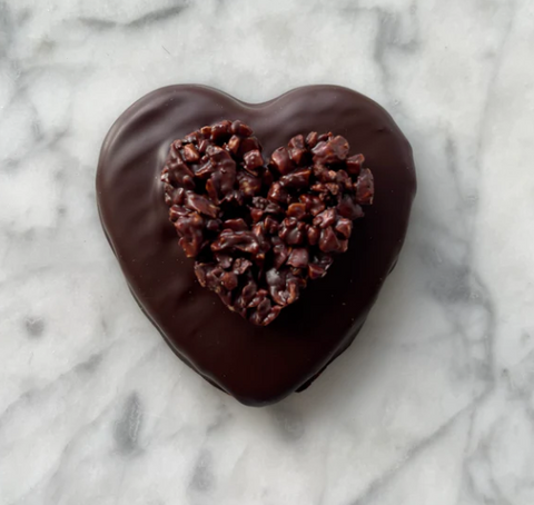 heart shaped chocolate