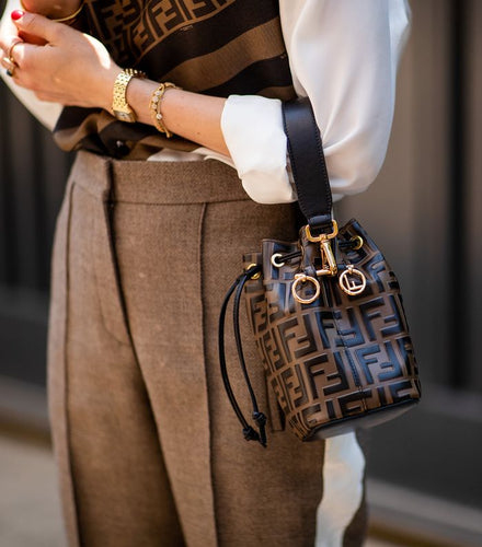 Mon Tresor - Pink leather mini-bag