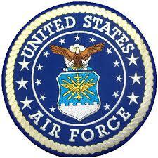 Us Air Force Patch Large Round Logo Seal Back Patch For Vest