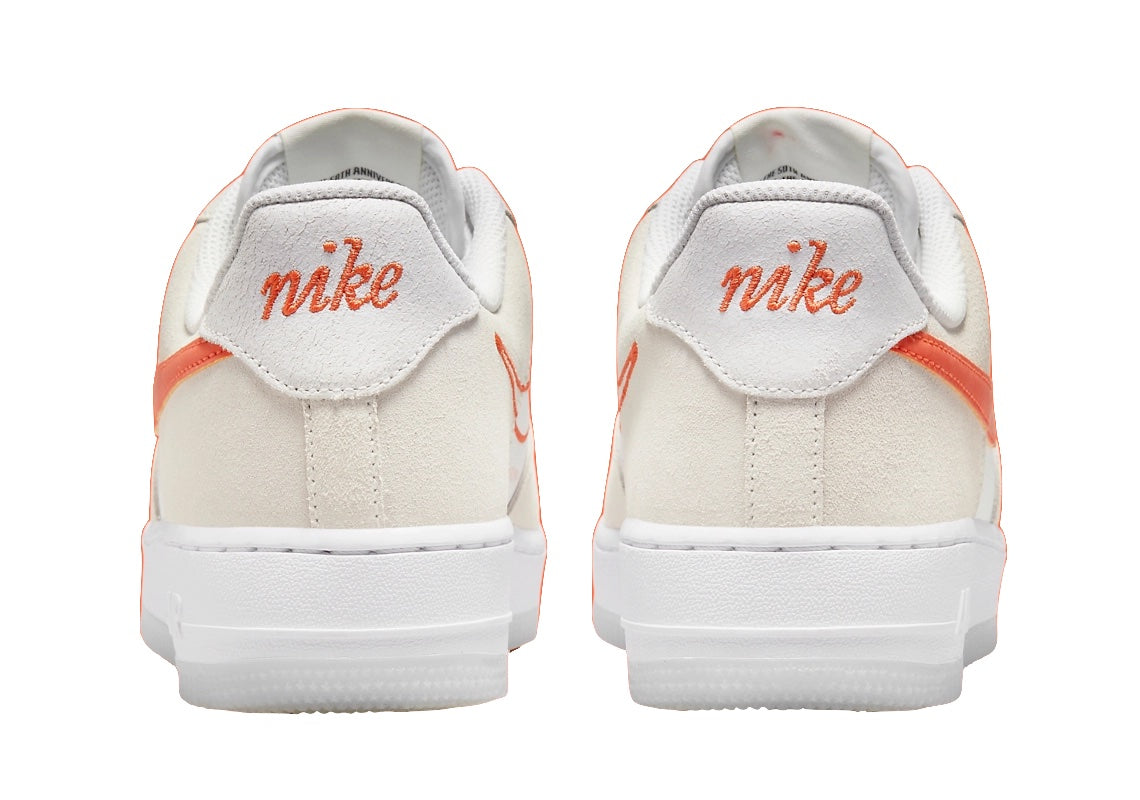 nike air force 1 white orange summit