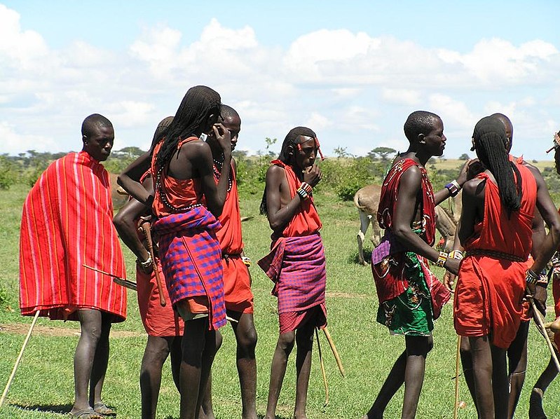  African Traditional Maasai Shuka and Tv Blanket : Handmade  Products