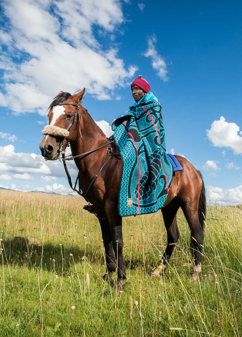 Basotho Blanket, Heart