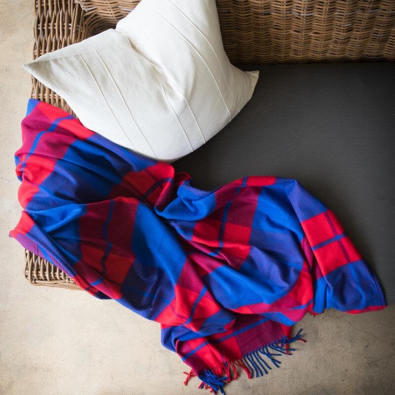 Maasai African Blanket With Fleece -  Canada