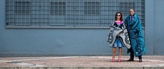 Traditional wearable blankets Basotho heritage blankes