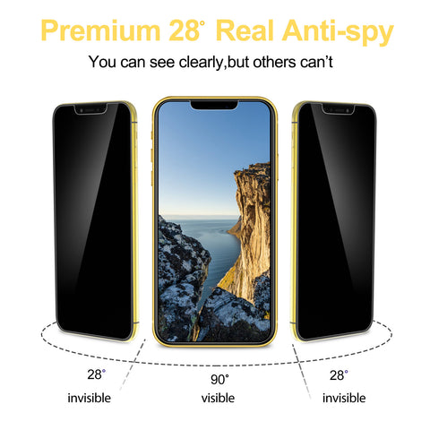 iPad Mini Pro Air Premium Privacy Anti-Spy Tempered Glass Screen Protector