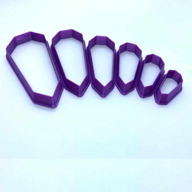 Polymer clay shape cutters | (COUGHIN) | precious metal (PMC) and ceramic clay cutters | Gilly cutters | Clay Tools | Clay Supplies