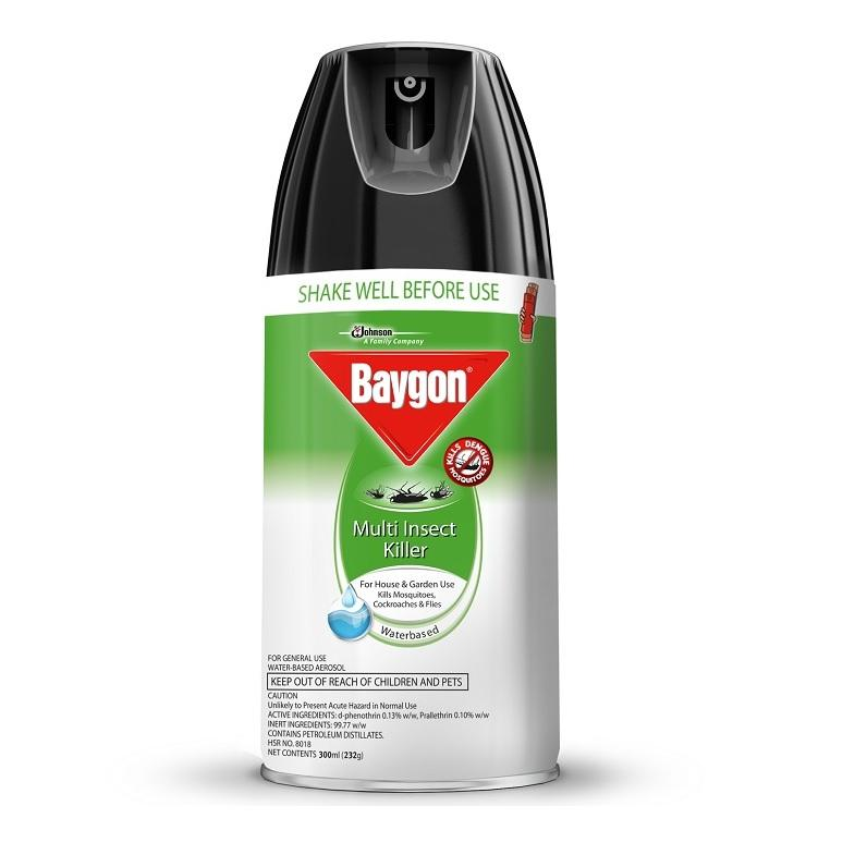 Baygon Insect Killer Spray 300ml MP00622 - Sodishop Sénégal