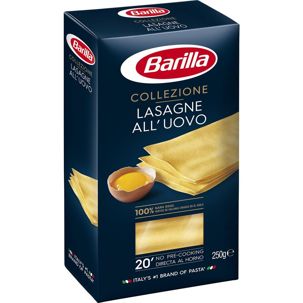 Barilla Collezione Lasagne All'Uovo 250g – Marilen Mini Mart