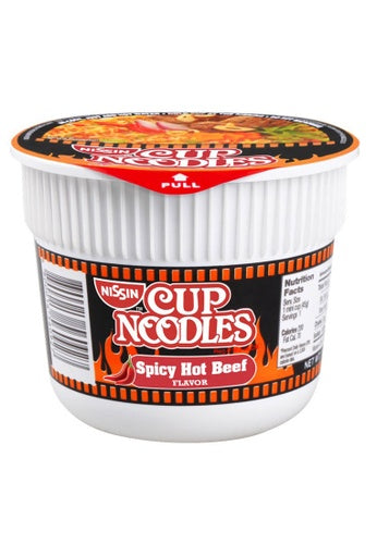 Nissin Cup Noodles Mini Spicy Seafood (12 x 40g) – TinderoBoy