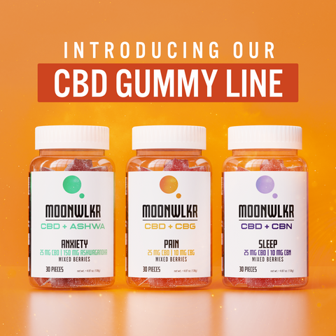 CBD Gummy Line from Moonwlkr