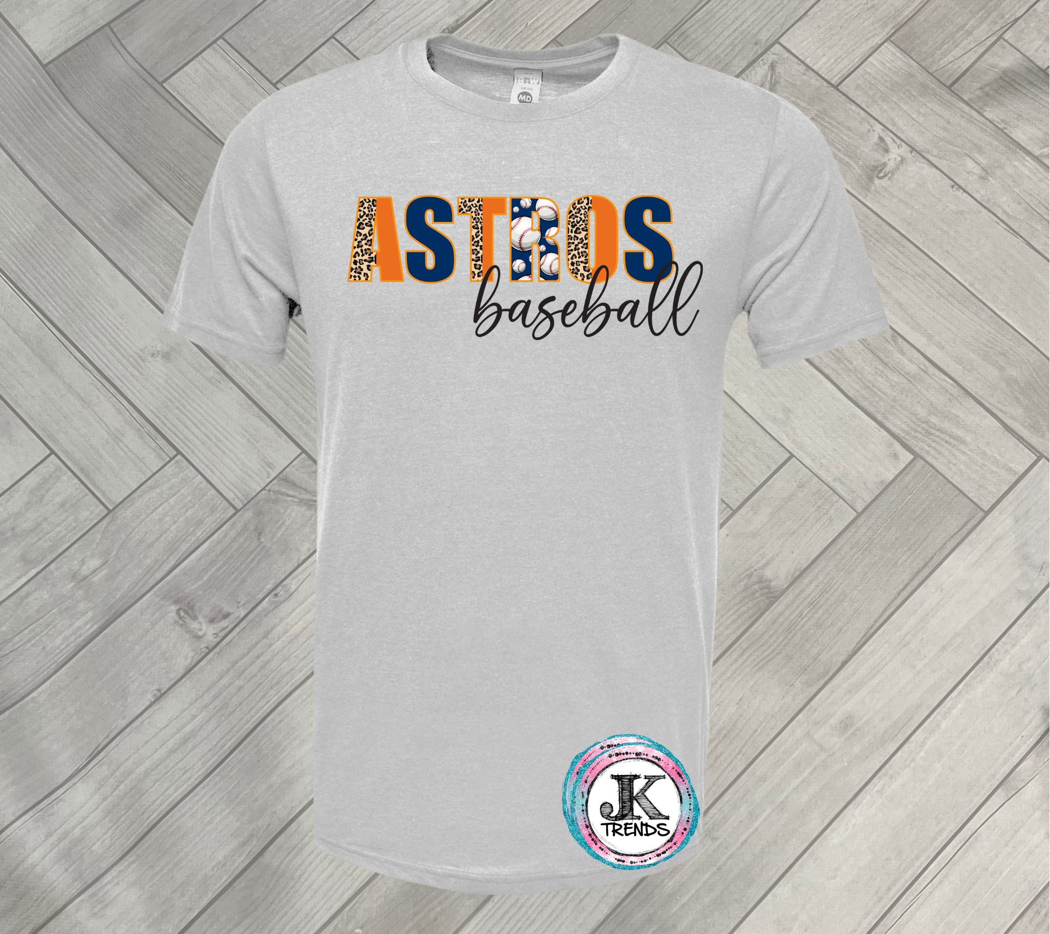 Astros Lightning Bolt Short Sleeve Shirt – Party of Ten Apparel