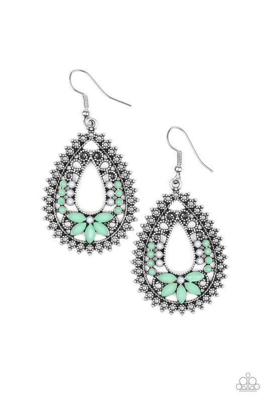 Instant REFLECT - Silver Earrings - Paparazzi Accessories