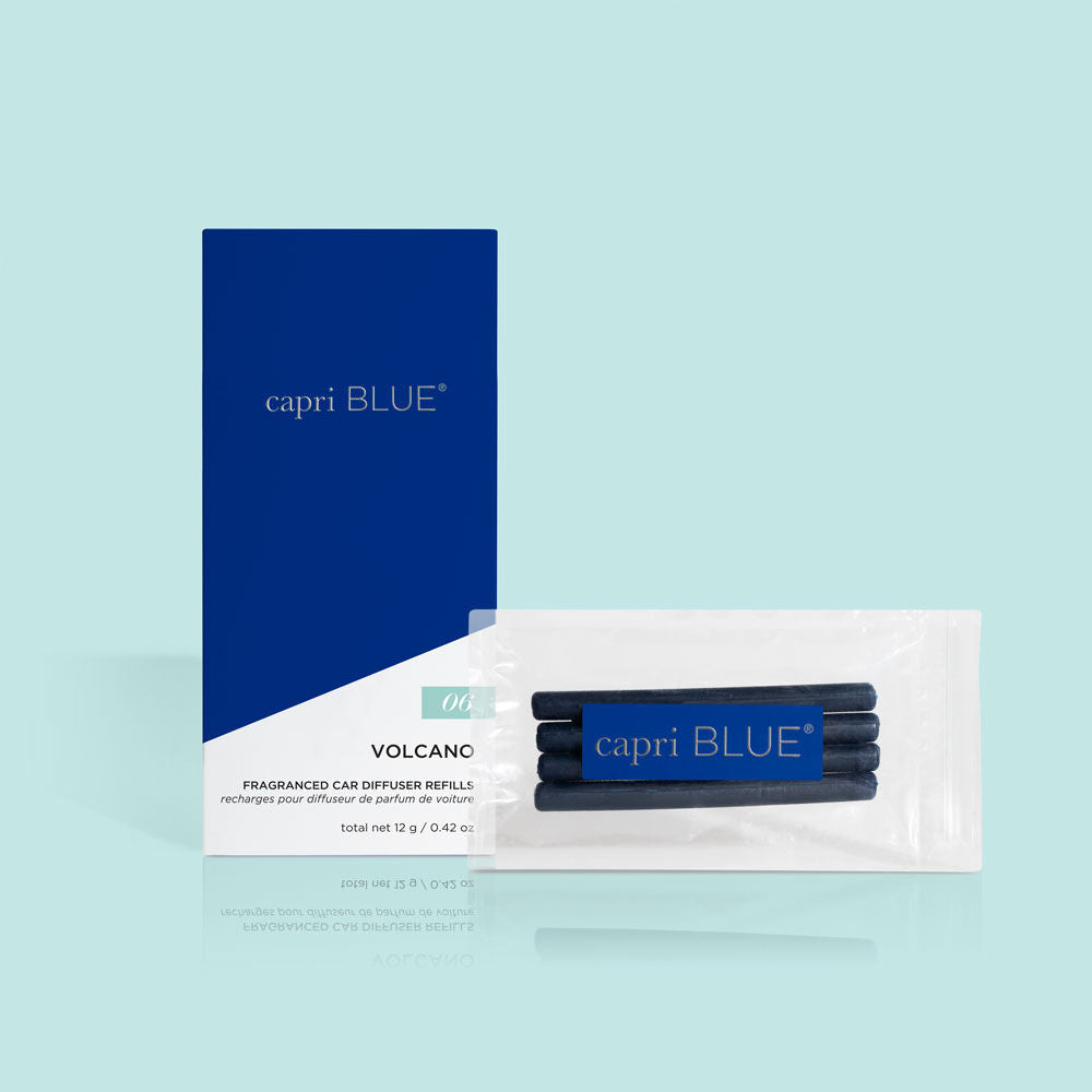 Capri Blue Car Diffuser Fragrance Refills -Volcano