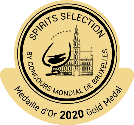 Gold Medal Spririts Selection by Concours Mondial de Bruxelles