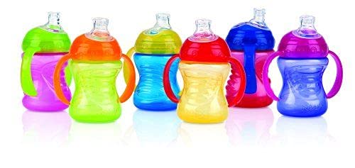 Munchkin Mighty Grip Soft Spout Spill Proof Cup, 10oz, Color May Vary 