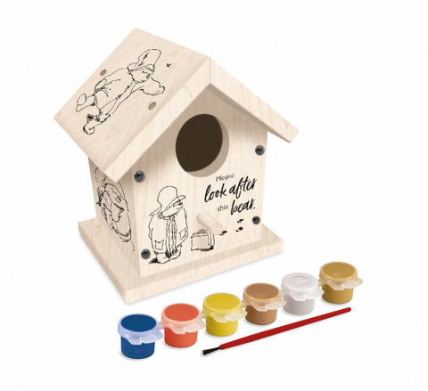 paint your own birdhouse