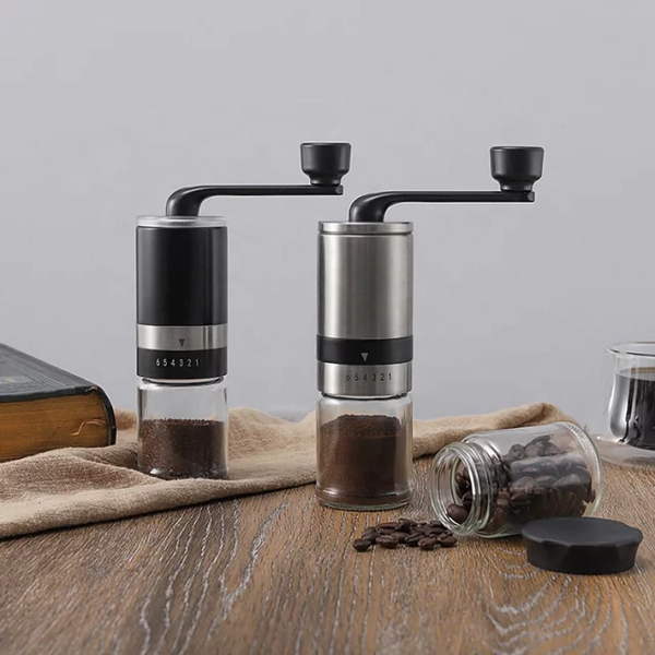 Copco Compact Manual Coffee Grinder, Stainless Steel 