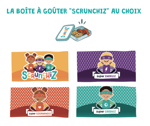 boîte à goûter scrunchiz