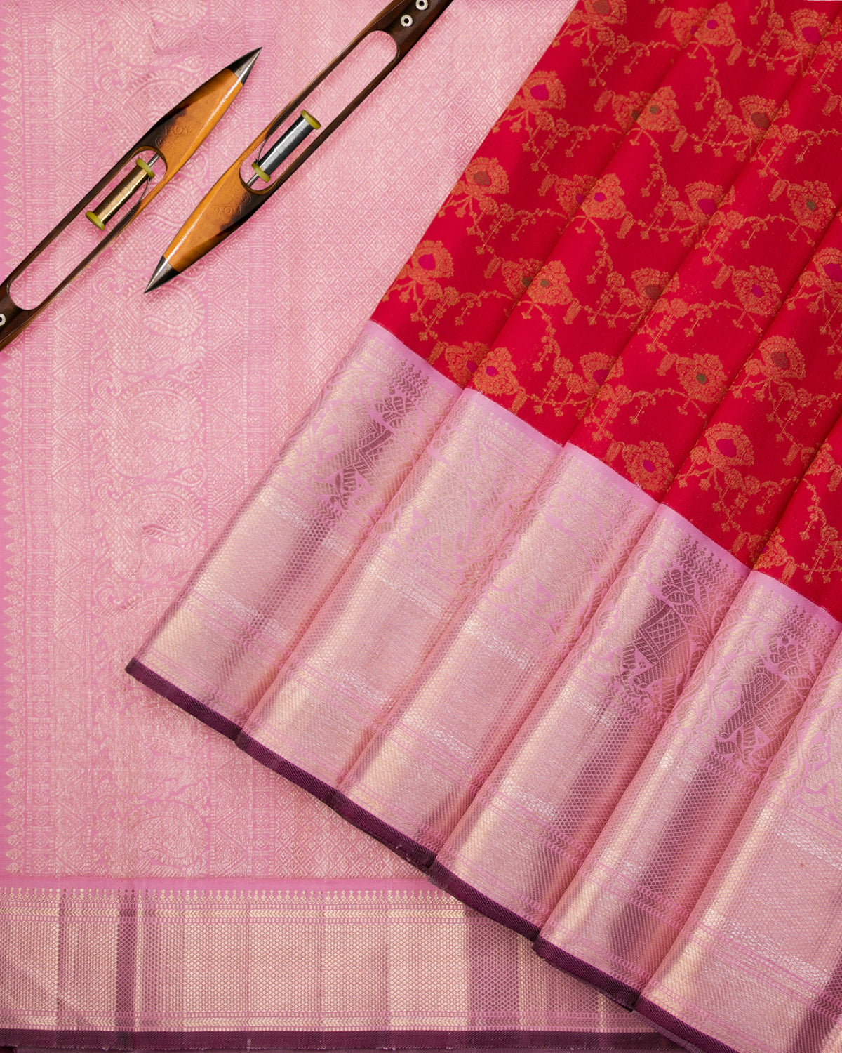 Empower your valentine's Day with Amazing Kanchipuram Silk Sarees