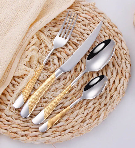 Erin Shiny Flatware Set 01