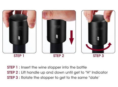 Keep Fresh Wine Vacuum Sealer 03