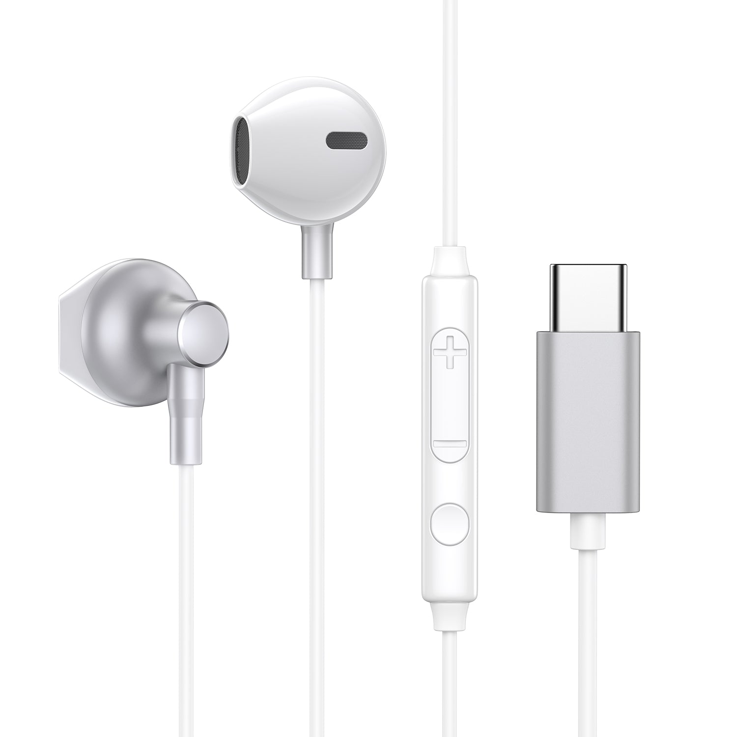 Earphone for Hi-Tech S306 Amaze - Handsfree, In-Ear Headphone, White