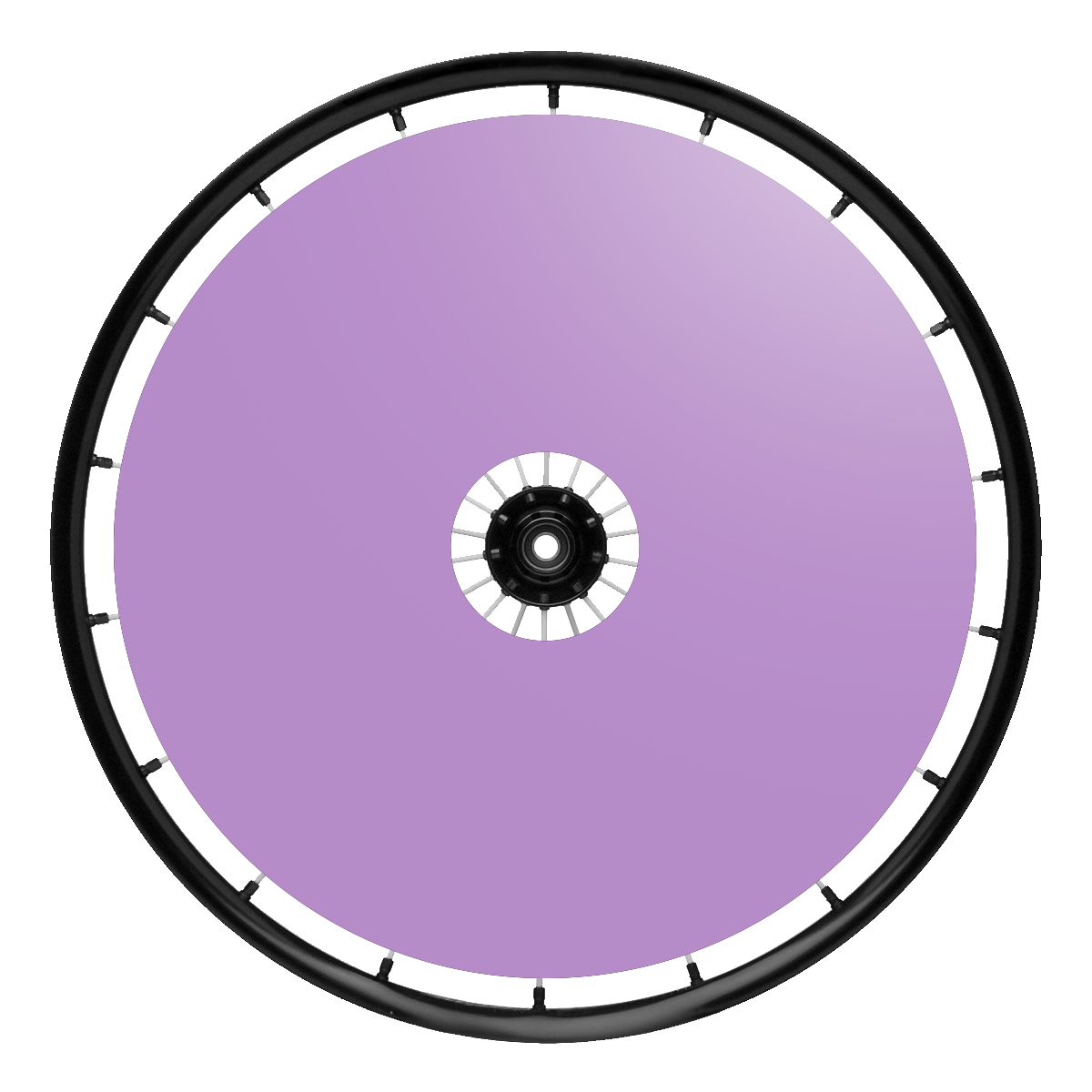 Mauve Purple Wheelchair Spoke Guard