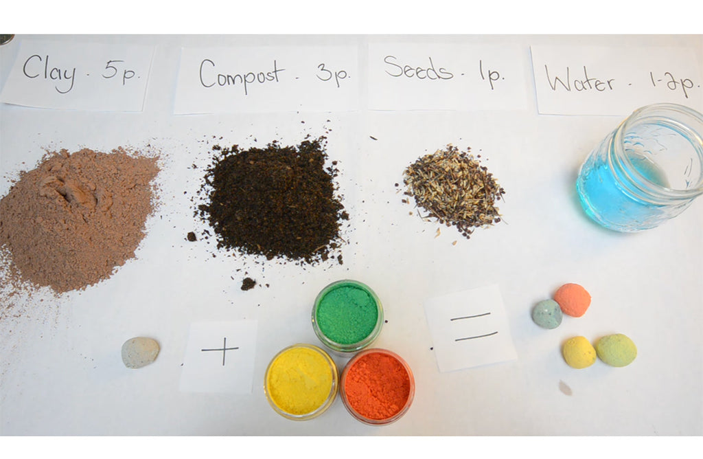 seed ball recipe ingredients