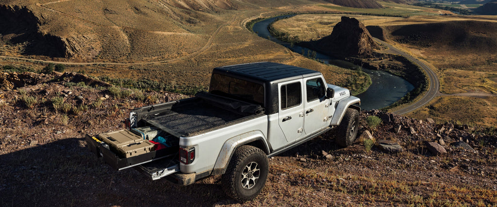 NEW Midsize Decked Drawer System on Jeep Gladiator