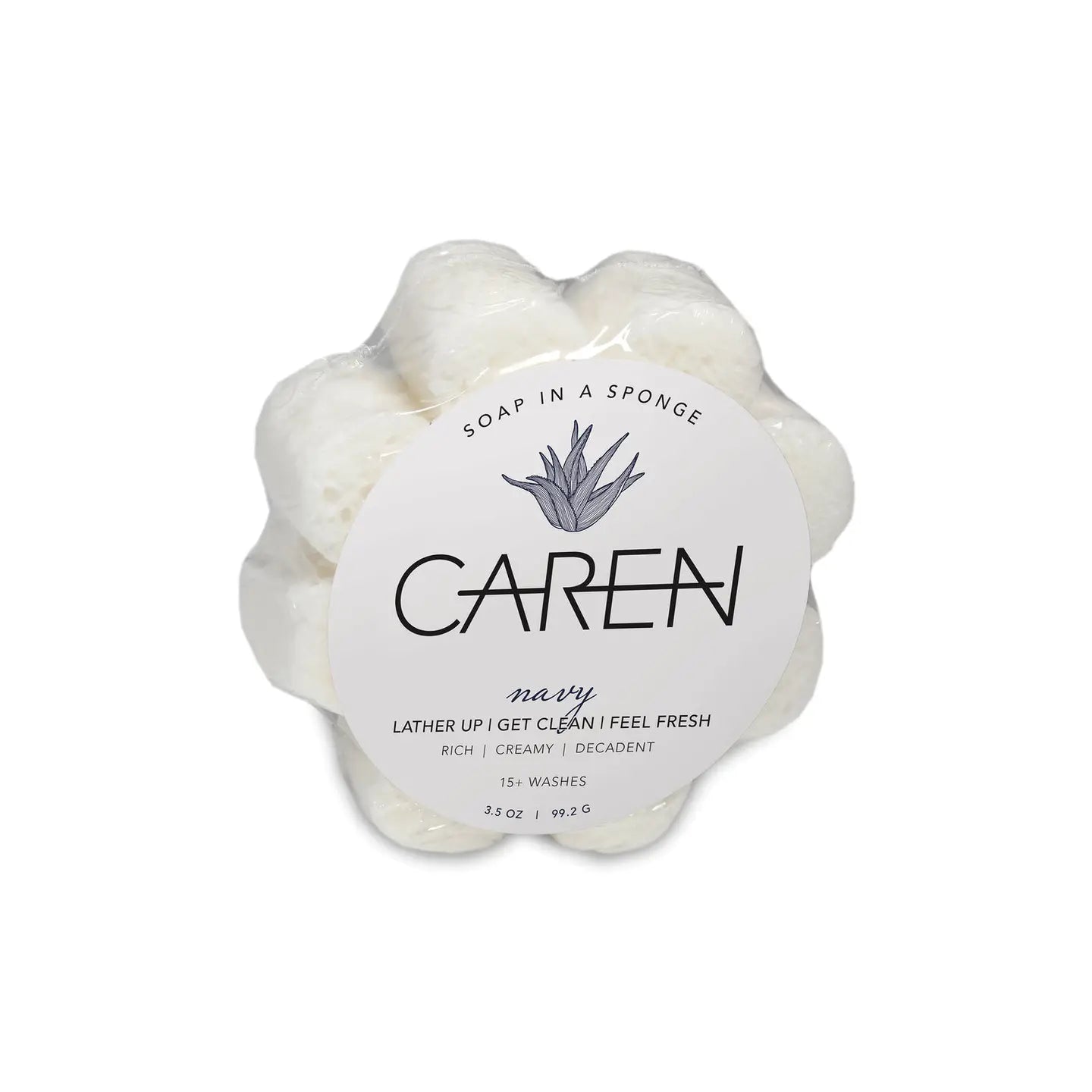 Soap In A Sponge - Navy