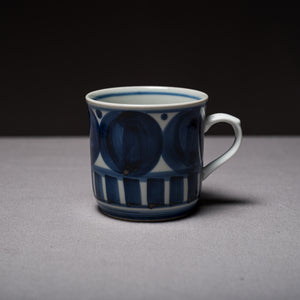 Giappone Mug Cup - 340ml - Hand Painted- Two Colours