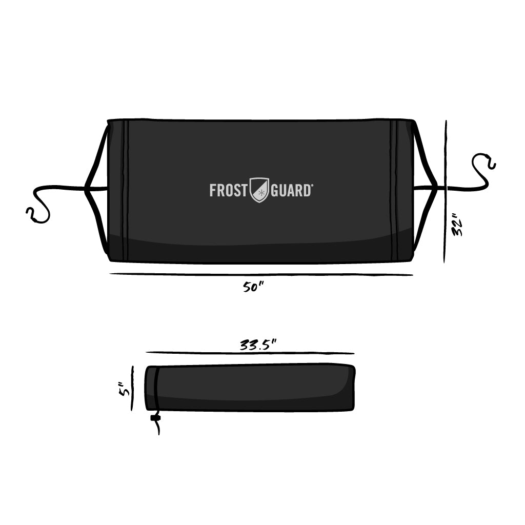 FrostGuard Sedan Rear Window Cover