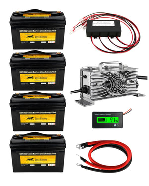 48V Commercial Lithium Golf Cart Batteries - Golf Cart Lithium Battery