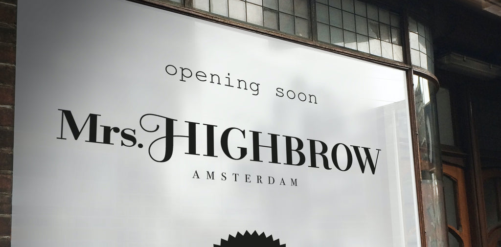 MrsHighbrow eigen browbar beginnen