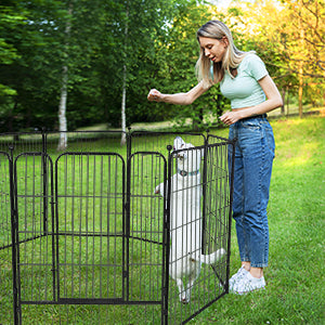 Elecwish High-Security Pet Fences has large and safe area for dog training