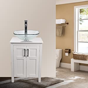 Bathroom Vanity 24" HW1120 display scene