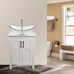 Bathroom Vanity 24" HW1120 display scene