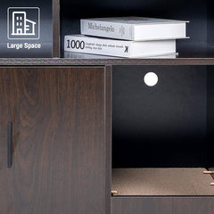 Cat Litter Box Storage Cabinet HW1193 has spacious shelf