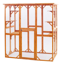 Cat House Catio Enclosure with Wire Mesh PE1001OR
