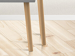 Elecwish makeup vanity HW1151 has solid Wood Support Legs