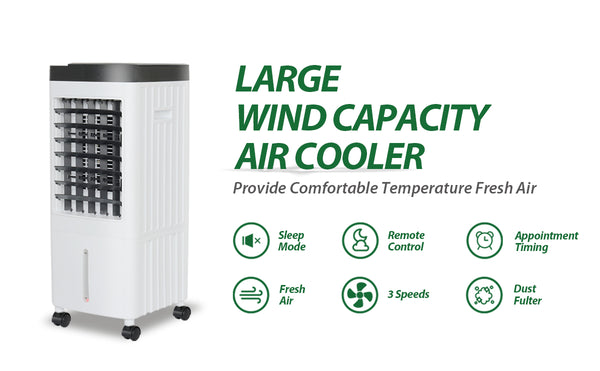 Portable Air Cooler Stand Up AC Unit Windowless Room Cooler for Bedroom, House, Garage & Office