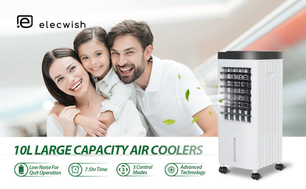 Adjustable Speed Air Cooler(10L) HW1109 is perfect for your family