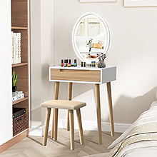 Suitable for Small Spaces of makeup vanity table set 1151WD