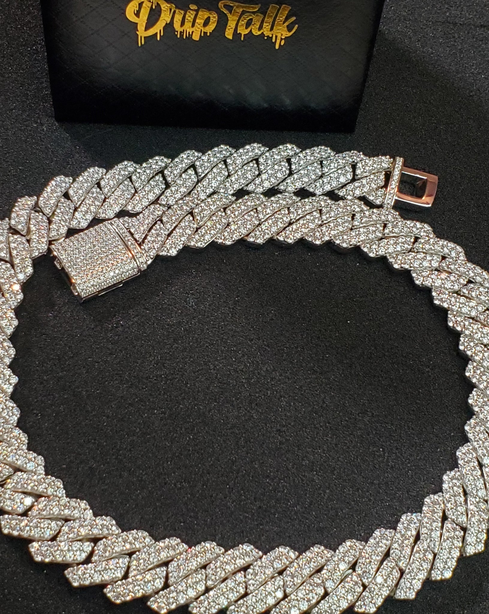 19 mm Prong Cuban Link Chains – DripTalkJewelry