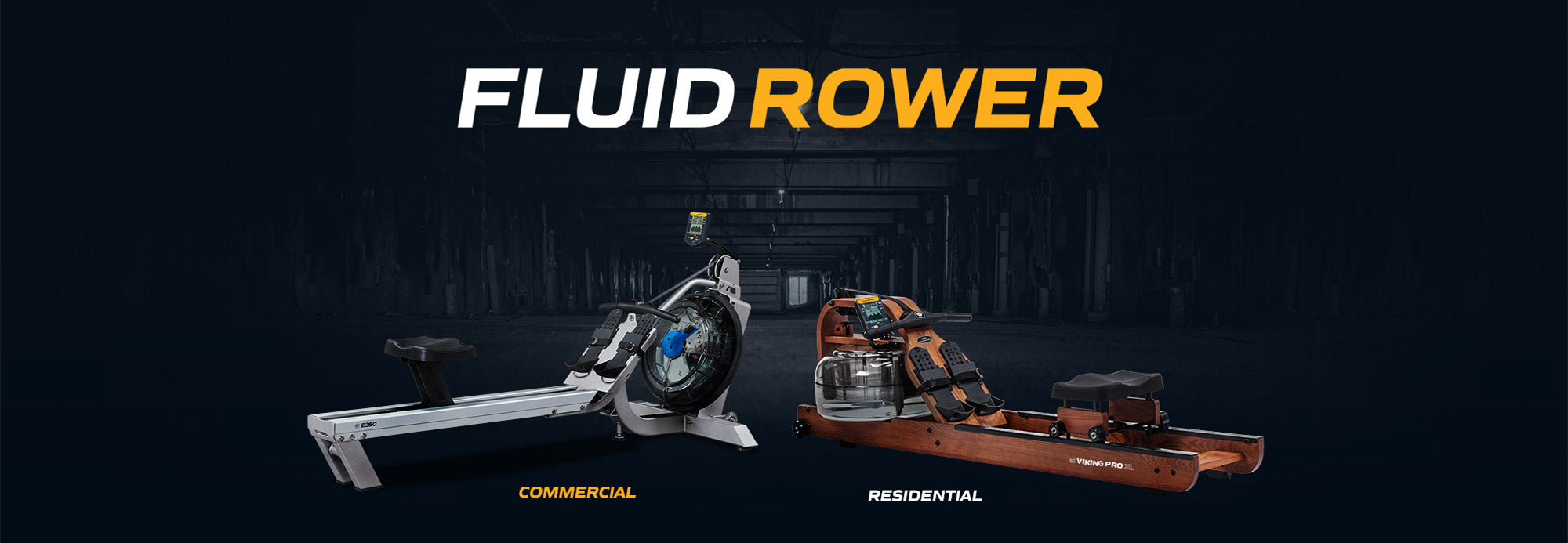 Adjustable Fluid Resistance Rowers